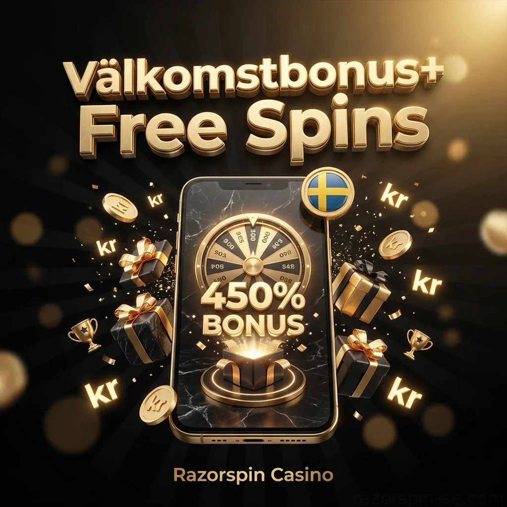 Välkomstbonus+ Free Spins